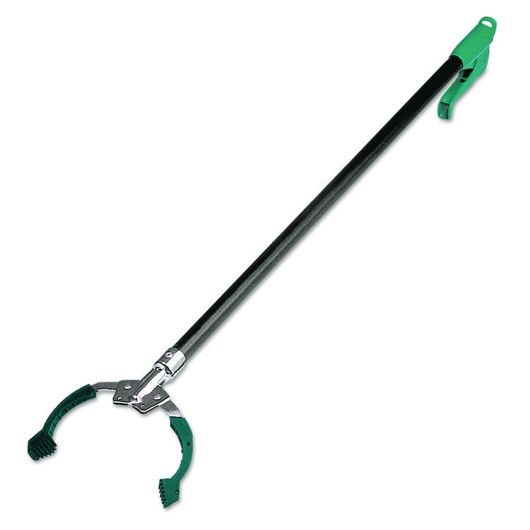 Unger Nifty Nabber Extension Arm with Claw, 18", Black/Green (UNGNN400)