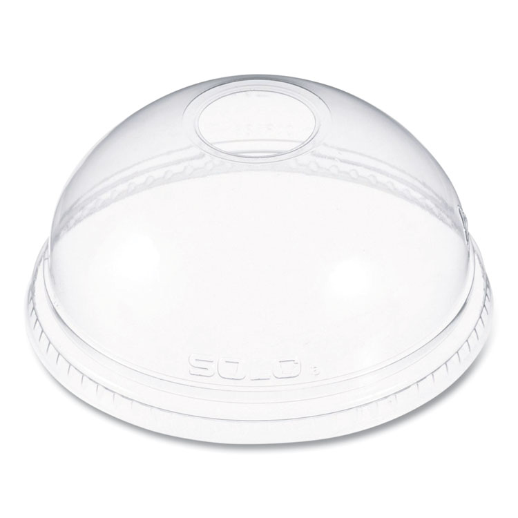 Dart Ultra Clear Dome Cold Cup Lids, Fits 16 oz to 24 oz Cold Cups, Plastic, Clear, 1,000/Carton (DCCDLR626CT)
