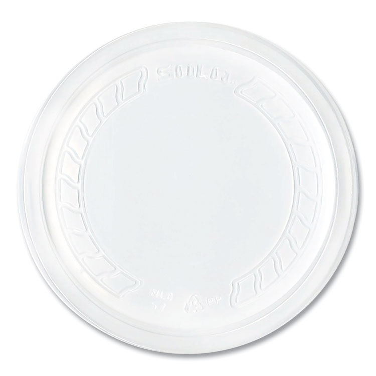 Dart Conex Deli Container Lid, Clear, Plastic, 500/Carton (DCCNL8RT7000)
