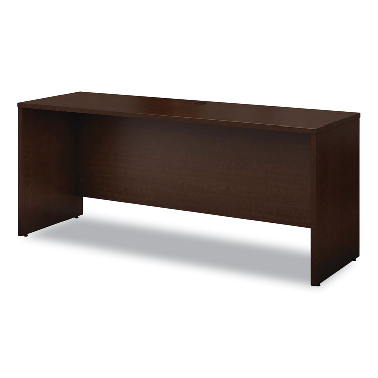 Bush Series C Collection 72W Credenza Shell, 71.13w x 23.38d x 29.88h, Mocha Cherry/Graphite Gray (BSHWC12926)