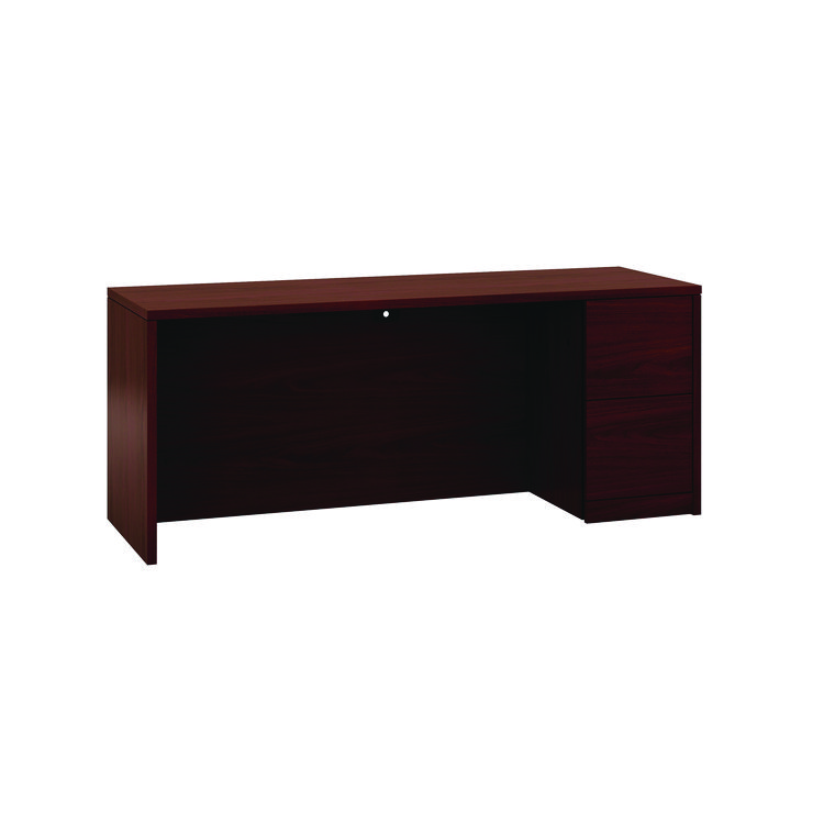 HON 10500 Series Full-Height Right Pedestal Credenza, 72w x 24d x 29.5h, Mahogany (HON105903RNN)