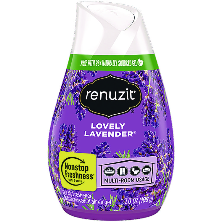 Renuzit Adjustables Air Freshener, Lovely Lavender, 7 oz Cone (AMY43133)
