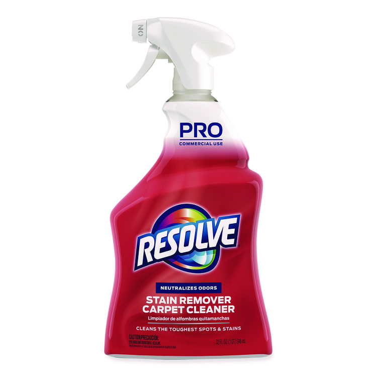 Professional RESOLVE Spot and Stain Carpet Cleaner, 32 oz Spray Bottle (RAC97402EA)
