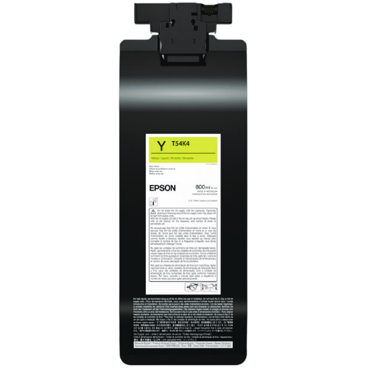 Epson T54K420 (T54K) UltraChrome DG2 Ink, 800 mL, Yellow (EPST54K420)