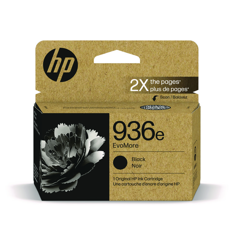 HP HP 936E, (4S6V6LN) Black Original Ink Cartridges (HEW4S6V6LN)