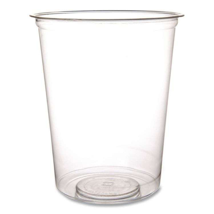 Eco-Products Round Deli Containers, 32 oz, 4.63" Diameter x 5.5" h, Clear, Plastic, 500/Carton (ECOEPRDP32)