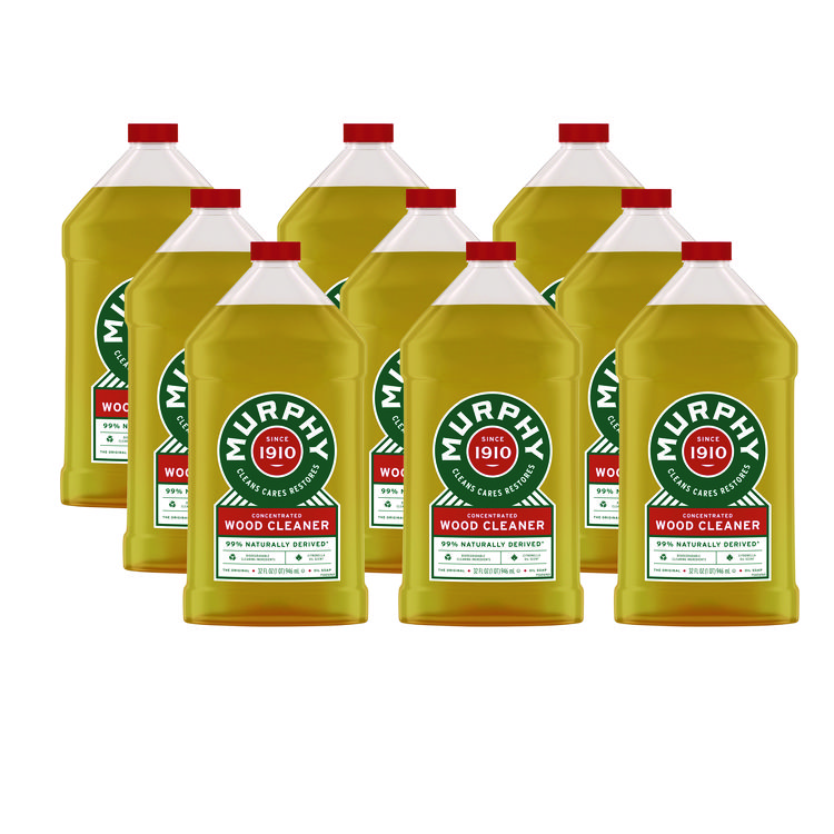 Murphy Oil Soap Original Wood Cleaner, Liquid, 32 oz Bottle, 9/Carton (CPC01163CT)