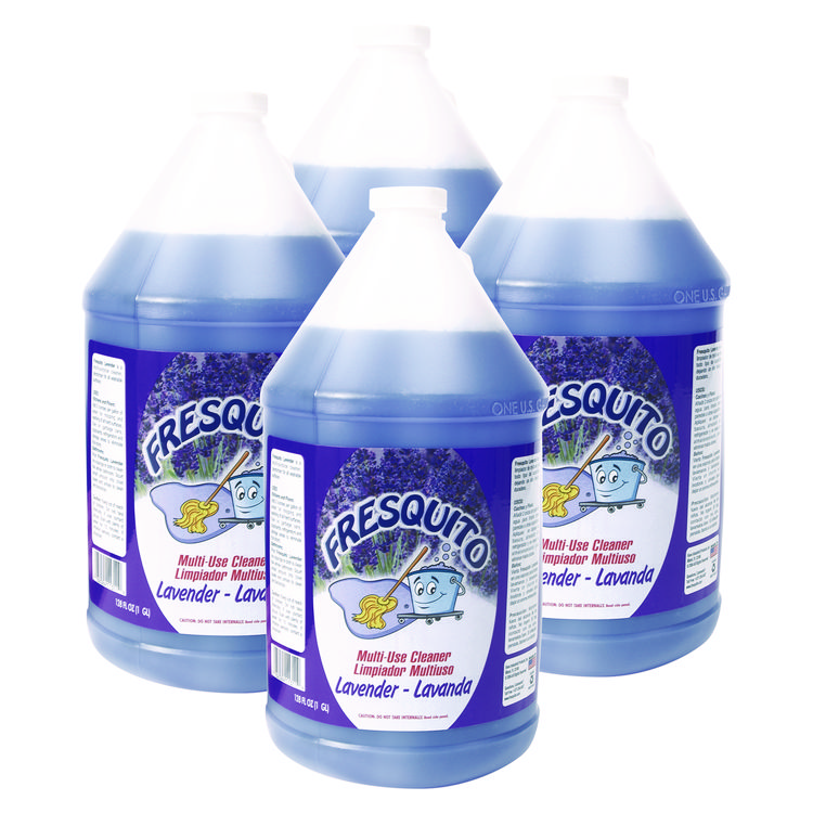 Fresquito Scented All-Purpose Cleaner, Lavender Scent, 1 gal Bottle, 4/Carton (KESFRESQUITOL)
