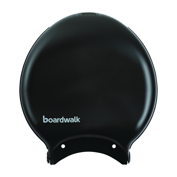 Boardwalk Single Jumbo Toilet Tissue Dispenser, 11 x 6.25 x 12.25, Black (BWK1519)