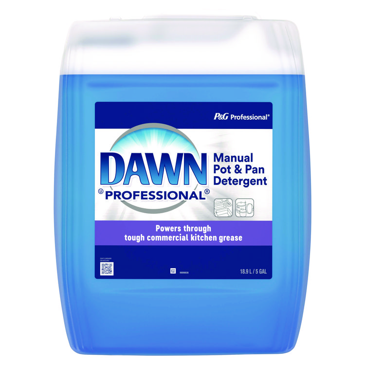 Dawn Professional Professional Manual Pot and Pan Dish Detergent, Original Scent, 5 gal Bottle, 34/Pallet (PGC12310PL)