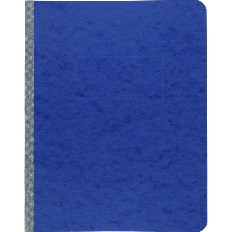 ACCO Pressboard Report Cover with Tyvek Reinforced Hinge, Two-Piece Prong Fastener, 3" Capacity, 8.5 x 11, Dark Blue/Dark Blue (ACC25973)