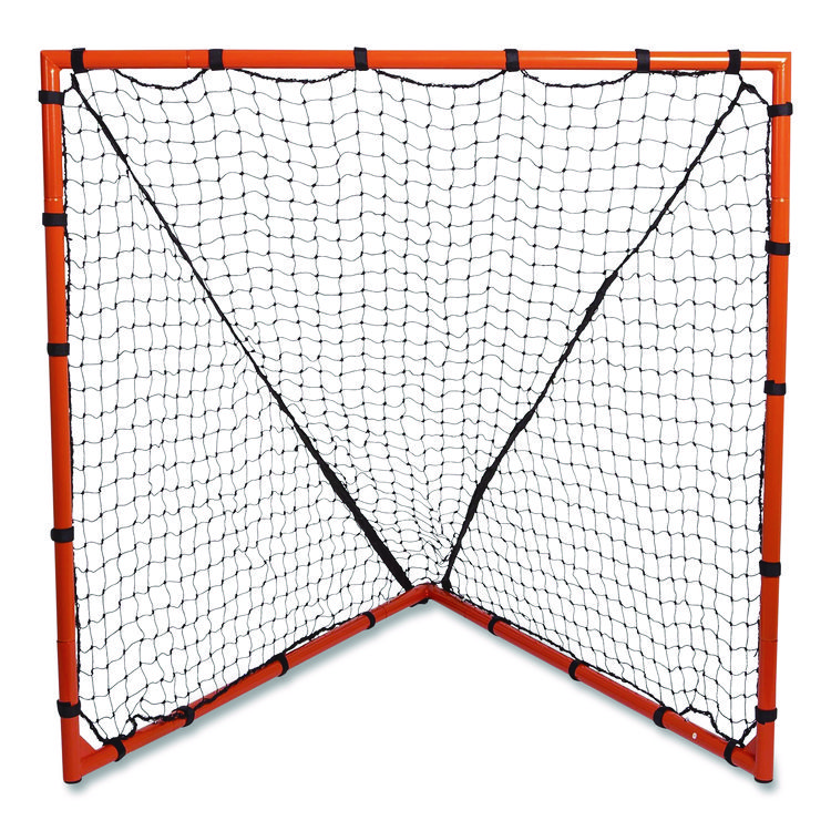 Champion Sports Backyard Lacrosse Goal and Net, 4 ft x 4 ft, 1.25" dia Frame (CSILNGL44)