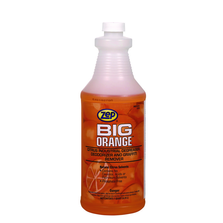 Zep Commercial Big Orange, 1 qt Bottle, 12/Carton (ZPE41501)