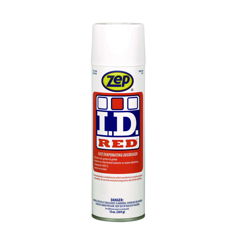Zep I.D. Red Aerosol, 13 oz Aerosol Spray. 12/Carton (ZPE9601)