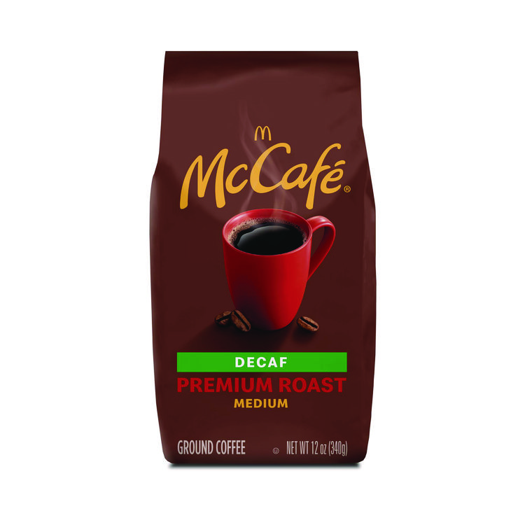 GREEN MOUNTAIN COFFEE ROASTERS Ground Coffee, Premium Roast Decaf, 12 oz Bag (GMT5534EA)