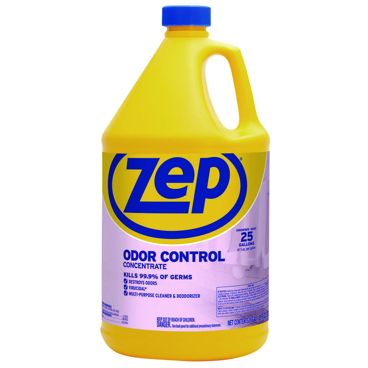 Zep Commercial Odor Control, Light Floral Scent, 1 gal, 4/Carton (ZPEZUOCC128CT)