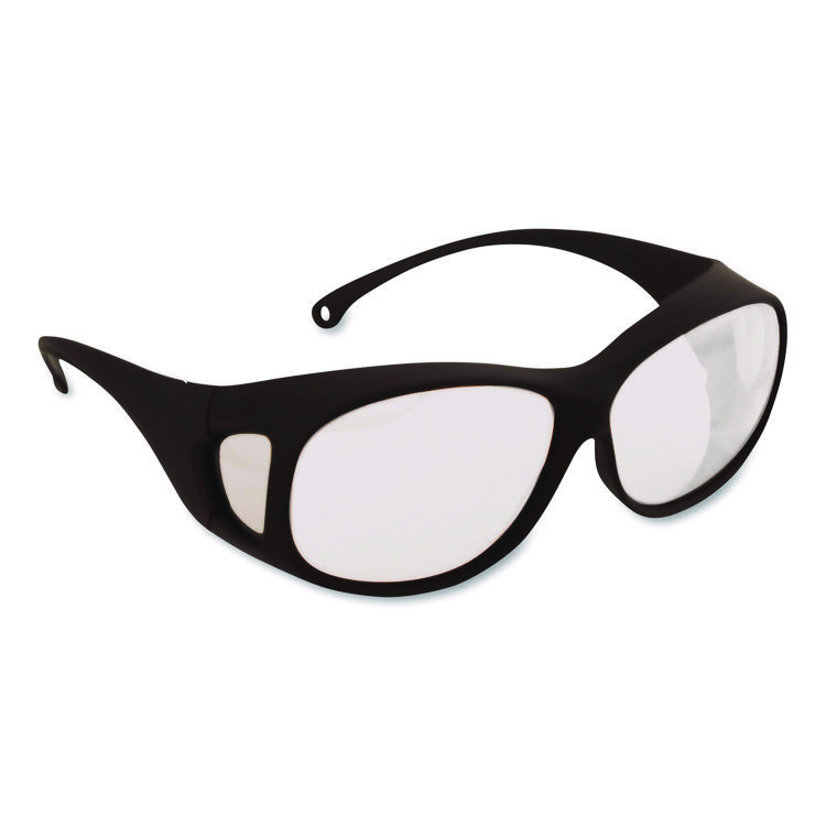 KleenGuard V50 OTG Safety Eyewear, Black Frame, Clear Anti-Fog Lens (ANS20746)