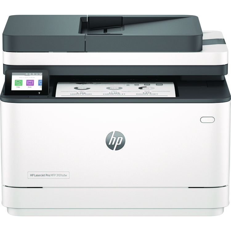 101 LaserJet Pro MFP 3101sdw Black and White Printer, Copy/Print/Scan (HEW9D2X4F)