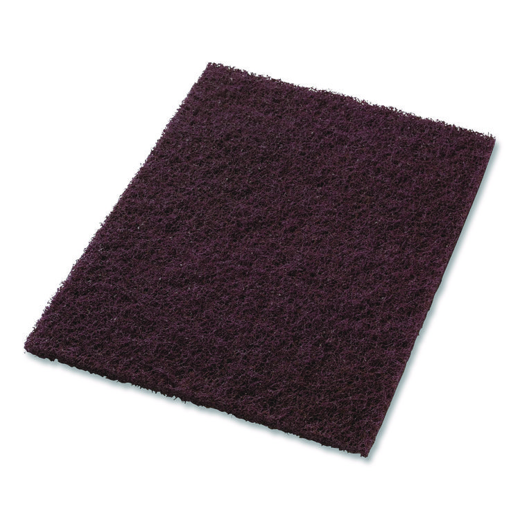 Americo Dominator Strip Pad, 14 x 20, Burgundy, 5/Carton (AM743051420)