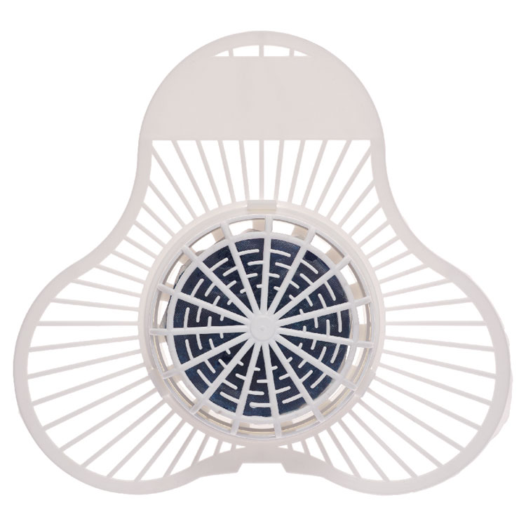 Fresh Products Eco-Fresh Non-Para Enzymatic Block and Screen, Green Apple Scent, White, Dozen (FRS12SANI)