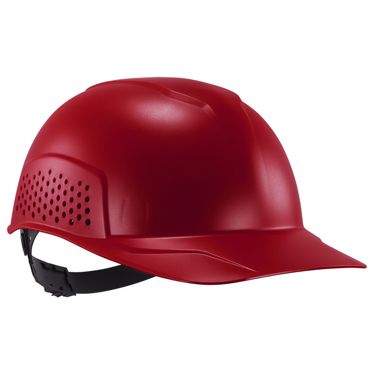 ergodyne Skullerz 8951 Vented Hard Shell Bump Cap, Short Brim, Red (EGO23984)