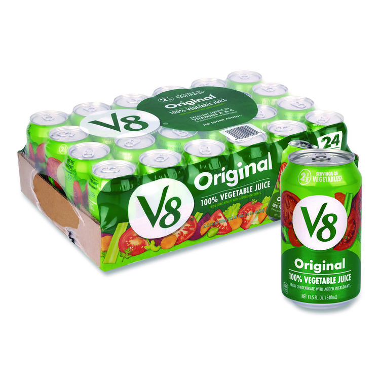 V-8 Vegetable Juice, 11.5 oz Can, 24/Carton (GRR90000092)