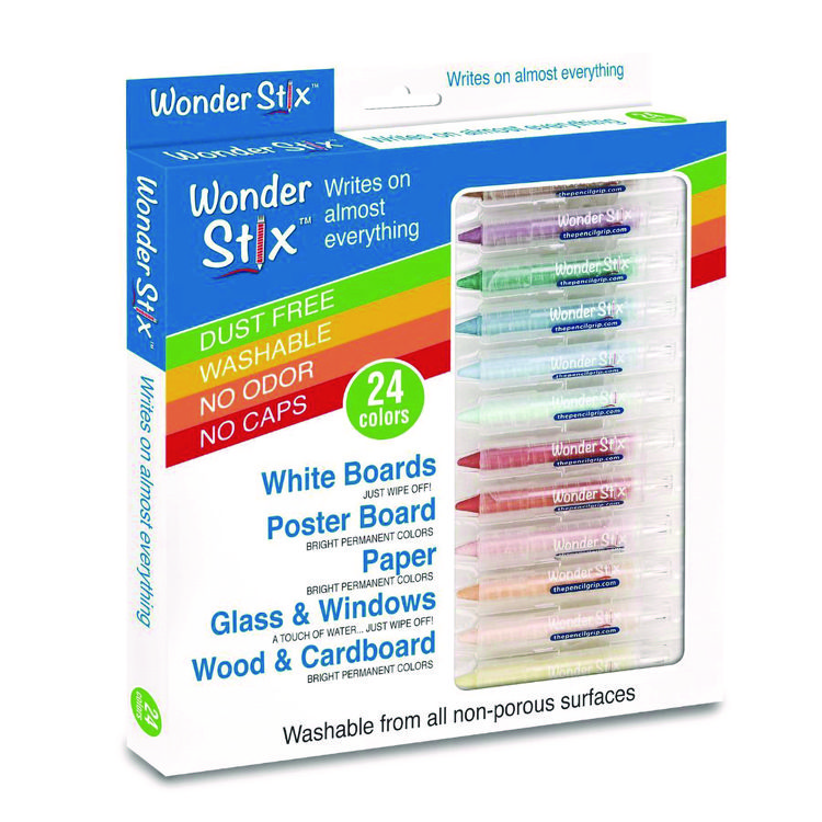 TPG Creations Wonder Stix Set, 0.5" x 3.7", Assorted, 24/Set, 12 Sets/Carton (TPG63612)