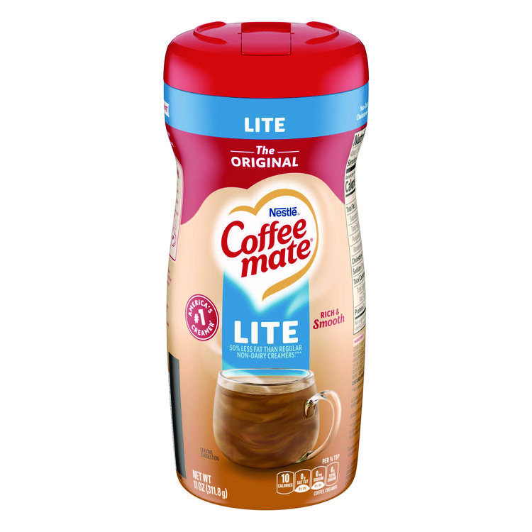 Coffee mate Original Lite Powdered Creamer, 11 oz Canister (NES74185)