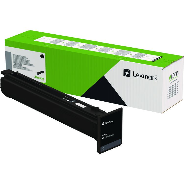 Lexmark 77L10K0 Toner, 12,000 Page-Yield, Black (LEX77L10K0)