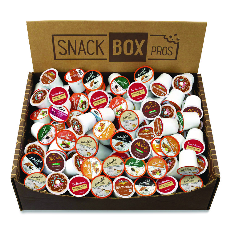 Snack Box Pros Large K-Cup Assortment, 84/Box (GRR70000034)