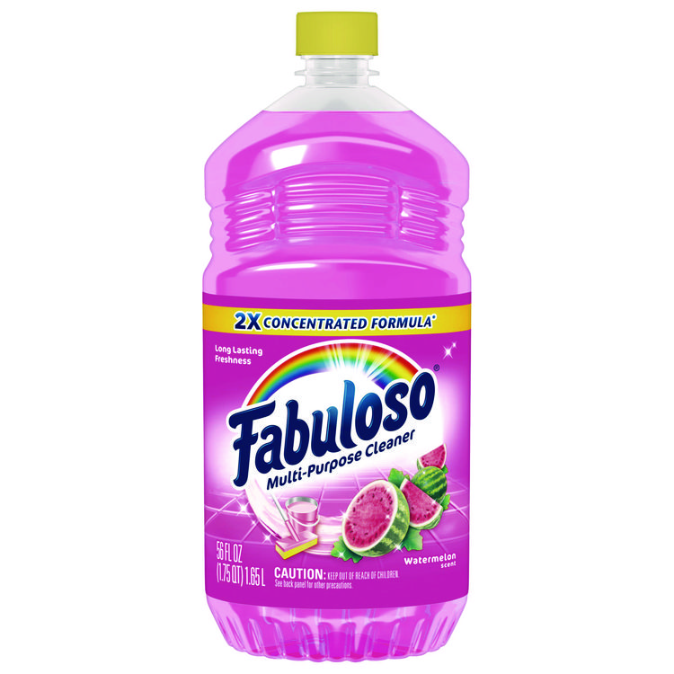 Fabuloso Multi-Use Cleaner, Watermelon Scent, 56 oz Bottle (CPC61038631EA)