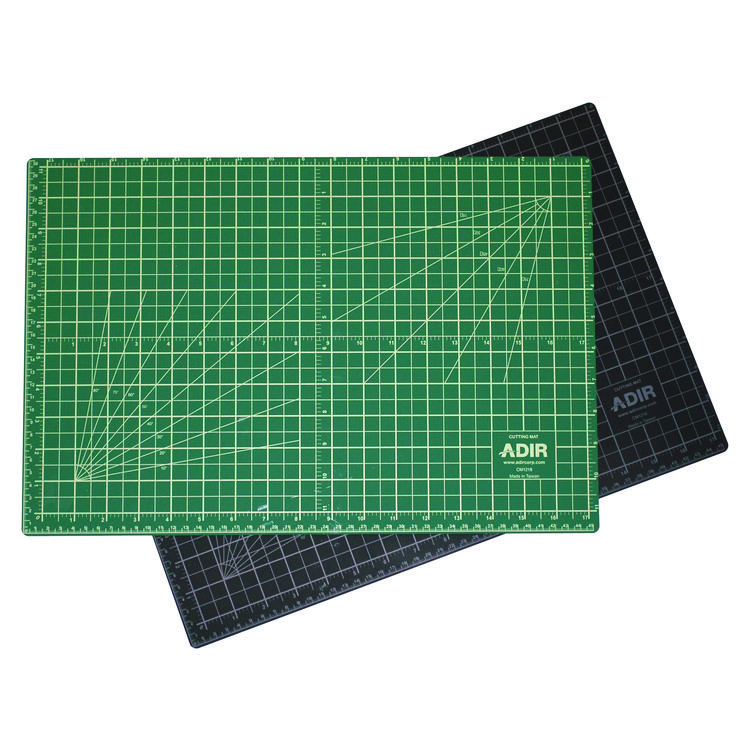 ADIROFFICE Reversible Self Healing Cutting Mat, 36 x 48, Green/Black (ALHICM3648)