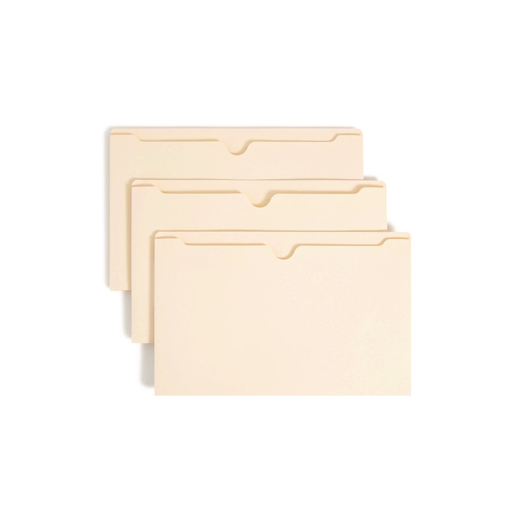 Smead Manila File Jackets, 2-Ply Straight Tab, Legal Size, Manila, 50/Box (SMD76560)