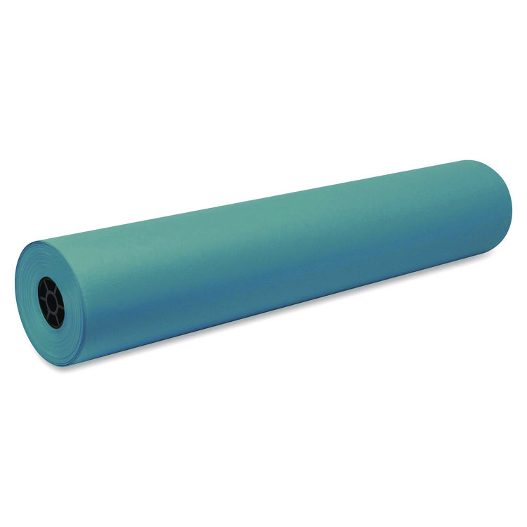 Pacon Decorol Flame Retardant Art Rolls, 40 lb Cover Weight, 36 x 1,000 ft, Sky Blue (PAC101205)