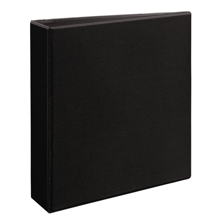 Avery Heavy-Duty View Binder with DuraHinge and One Touch EZD Rings, 3 Rings, 2" Capacity, 11 x 8.5, Black (AVE79692)