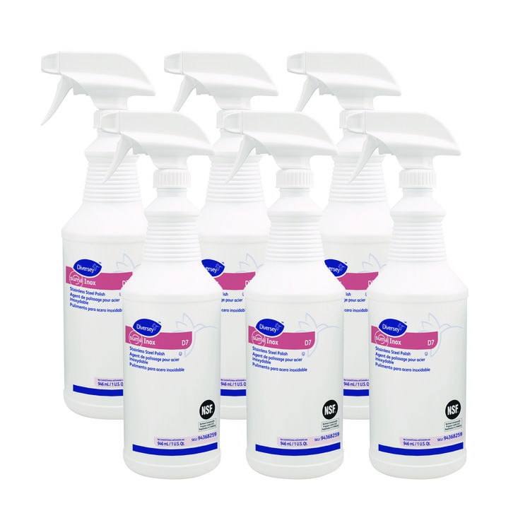 Suma Suma Inox D7, 32 oz Spray Bottle, 6/Carton (DVO94368259)