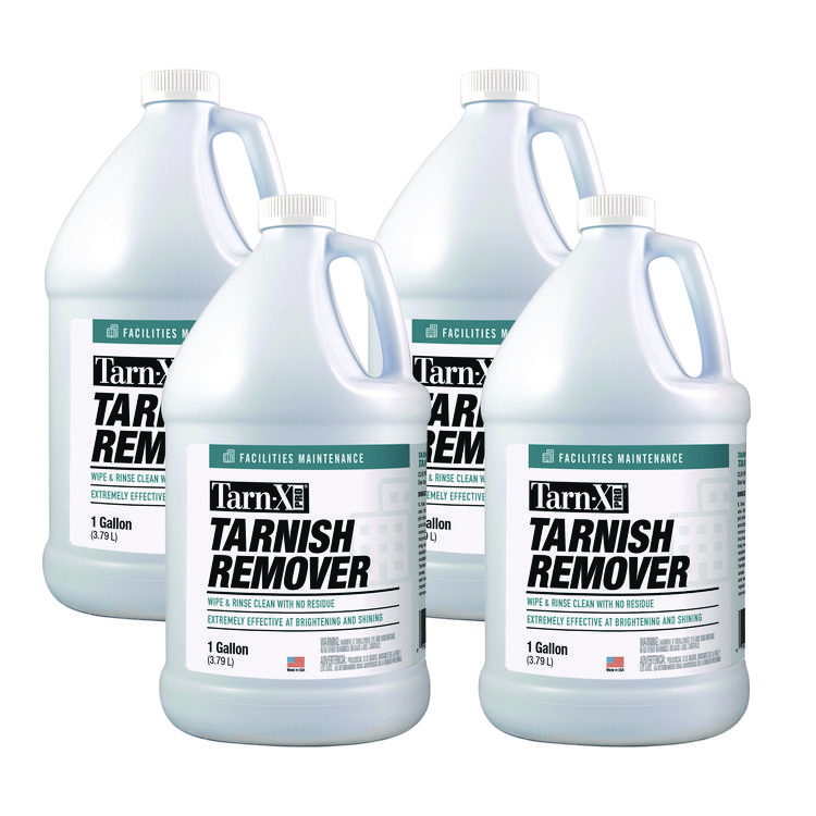 Tarn-X PRO Tarnish Remover, 1 gal Bottle, 4/Carton (JELTX4PROCT)