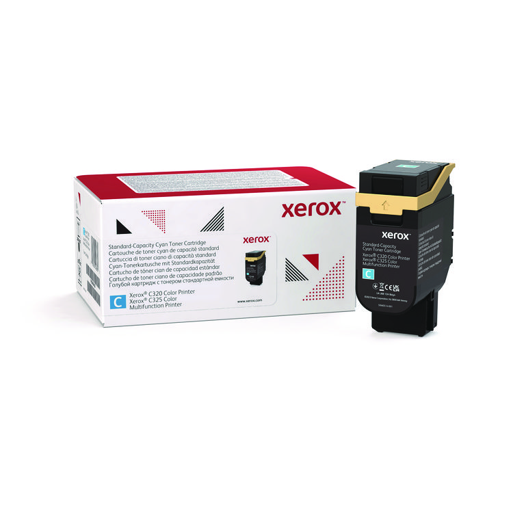 Xerox 006R04820 Toner, 1,800 Page-Yield, Cyan (XER006R04820)