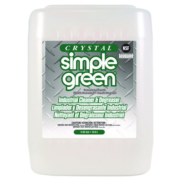 Simple Green Crystal Industrial Cleaner/Degreaser, 5 gal Pail (SMP19005)