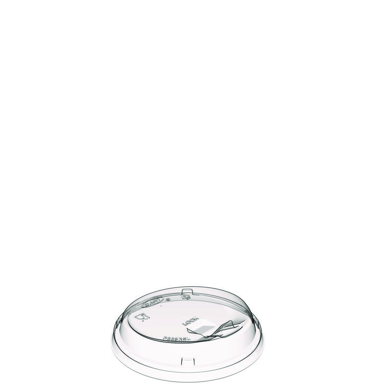 Dart Prima Strawless Plastic Lids, Fits 9 oz to 20 oz Cold Cups, Clear, 1,000/Carton (DCCP662RSL)