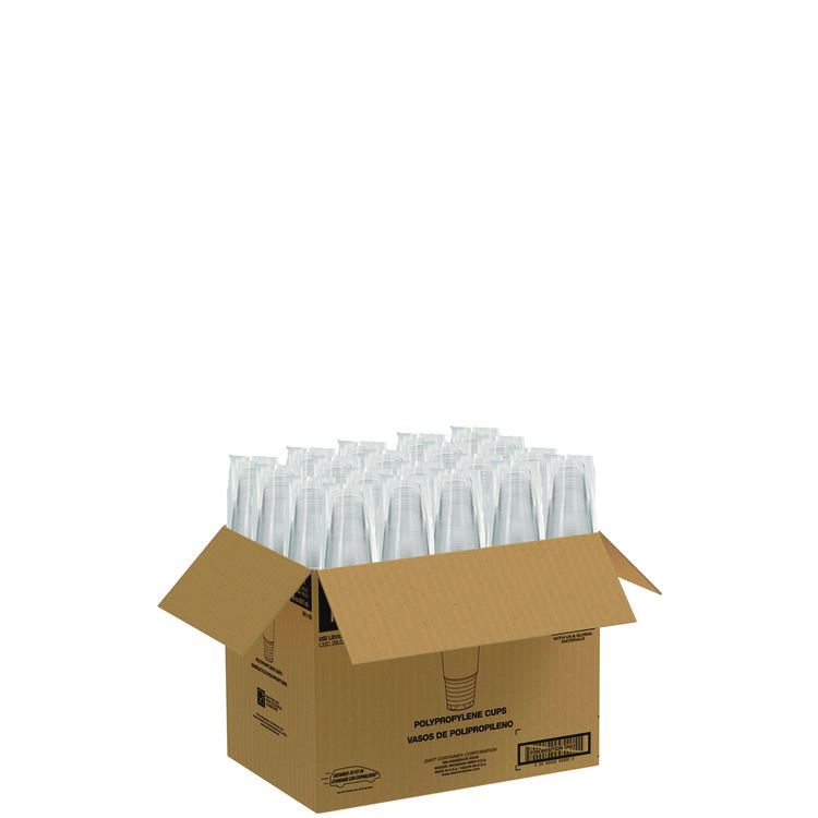 Dart Conex ClearPro Plastic Cold Cups, 30 oz, Clear, 25/Bag, 20 Bags/Carton (DCCPXG305)