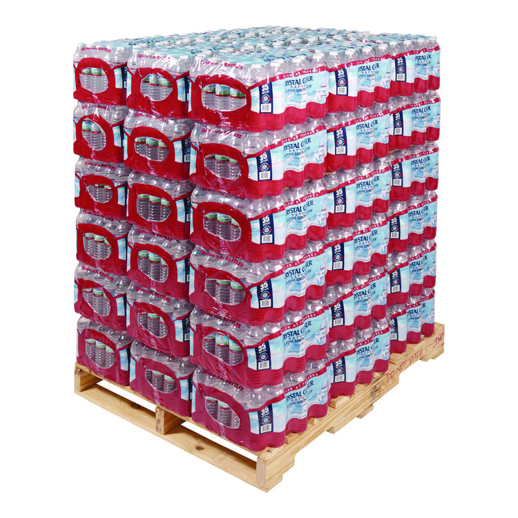 Crystal Geyser Alpine Spring Water, 16.9 oz Bottle, 35/Carton, 54 Cartons/Pallet (CGW35001)