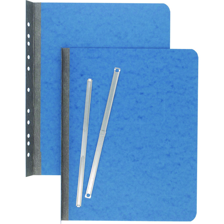 ACCO Pressboard Report Cover with Tyvek Reinforced Hinge, 2-Hole Prong Fastener, 3" Capacity, 8.5 x 11, Light Blue (ACC25972)