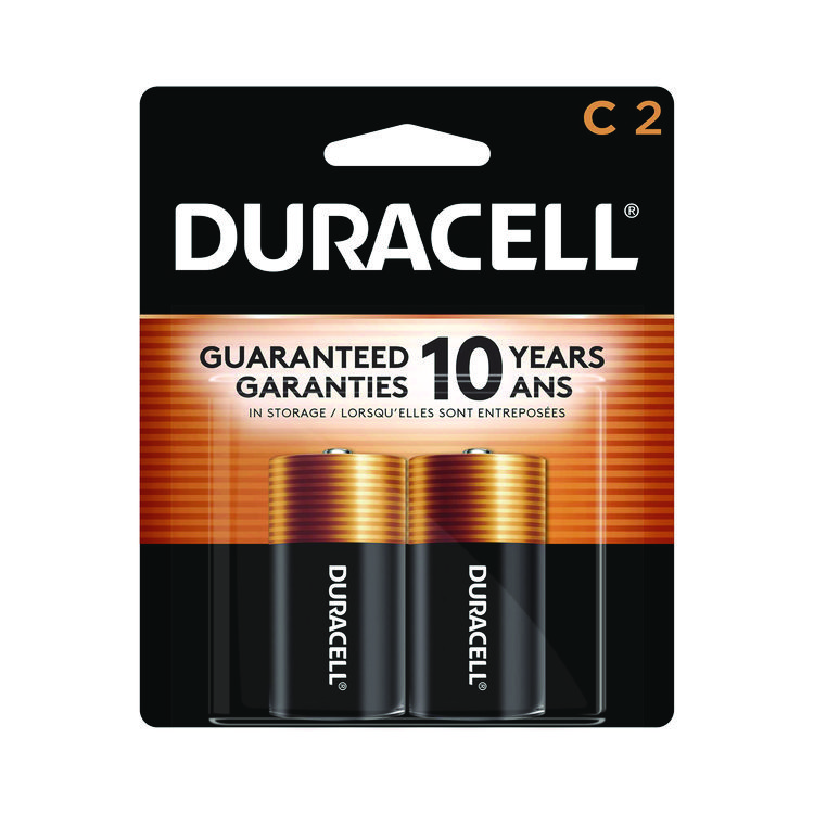 Duracell CopperTop Alkaline C Batteries, 2/Pack (DURMN1400B2Z)
