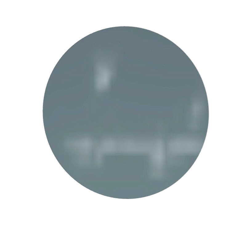 Ghent Coda Low Profile Circular Magnetic Glassboard, 36 x 36, Smoke Surface (GHECDAGM36SK)