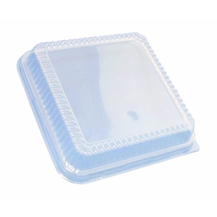 DURABLE PACKAGING Dome Lid for Cake Pan, 8.25 x 8.25, Clear, Plastic, 500/Carton (DPKP1155500)