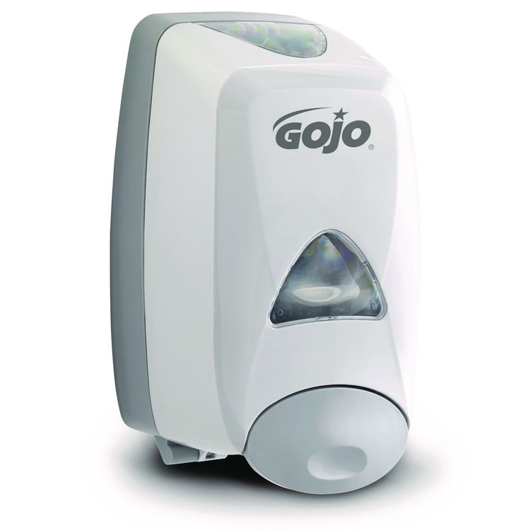 GOJO FMX-12 Soap Dispenser, 1,250 mL, 6.12 x 5.13 x 10.5, Gray/White (GOJ515006)