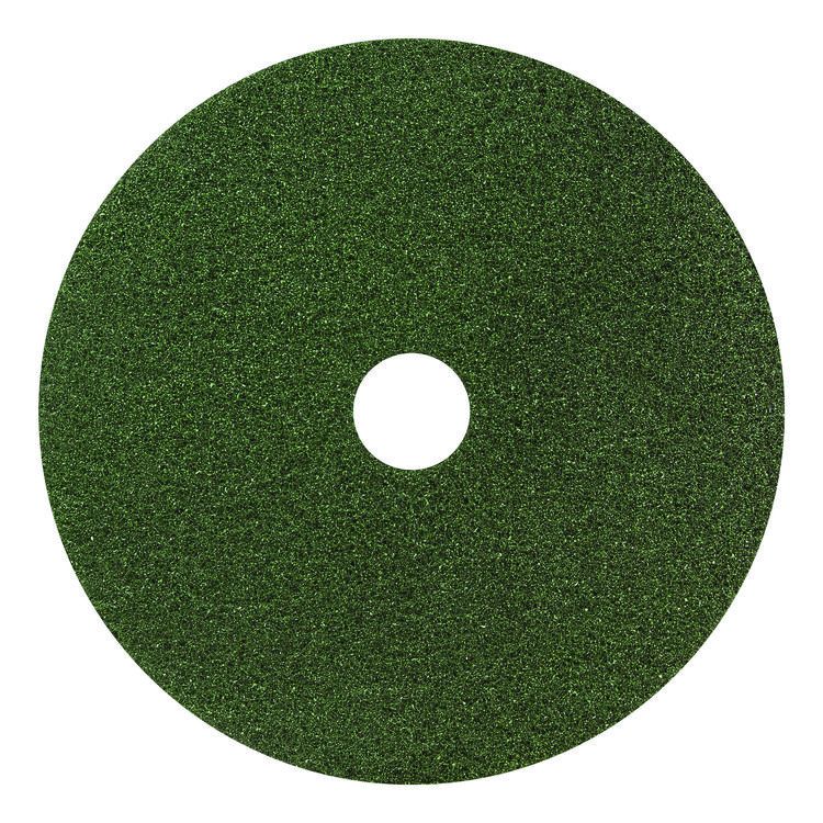Americo Black Diamond 3000 Grit Diamond Pad, 14" Diameter, Black/Green, 2/Carton (AM7442414)