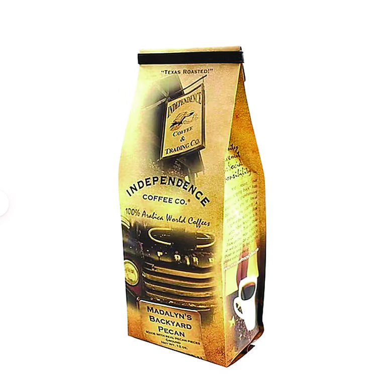 INDEPENDENCE COFFEE CO. Madalyn's Backyard Pecan Ground Coffee, 12 oz Bag (ICCICF73112)