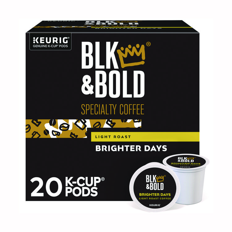 BLK & Bold Brighter Days Coffee K-Cups, 20/Box (BKD5000372406)